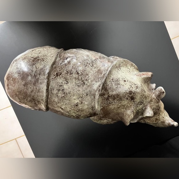 Rare Vintage 1977 Arnel's Ceramic Rhino - Picture 13 of 14